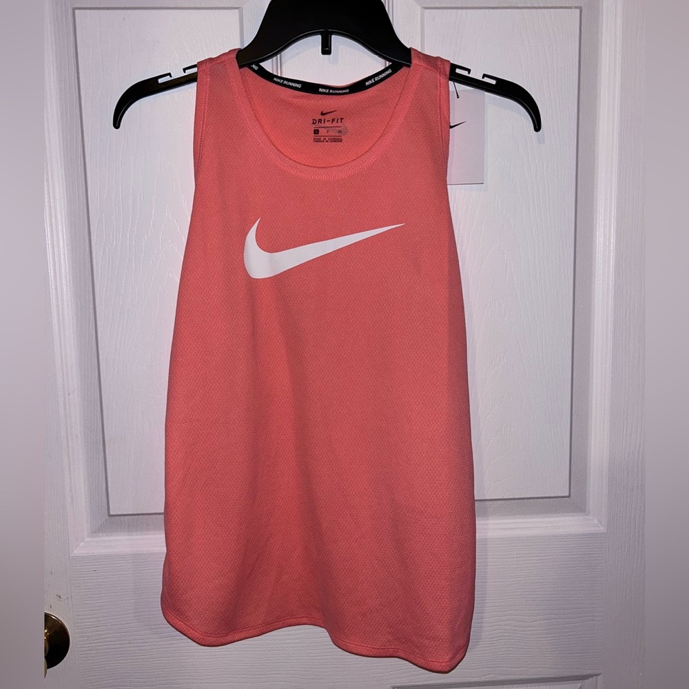 Nike Pink Running Tank Top, Size Small
